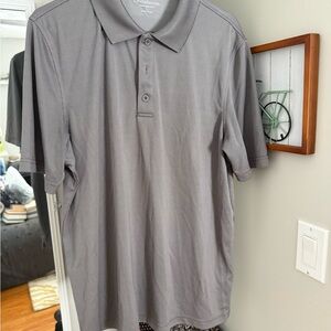 Croft & Barrow Light Gray Polo Shirt